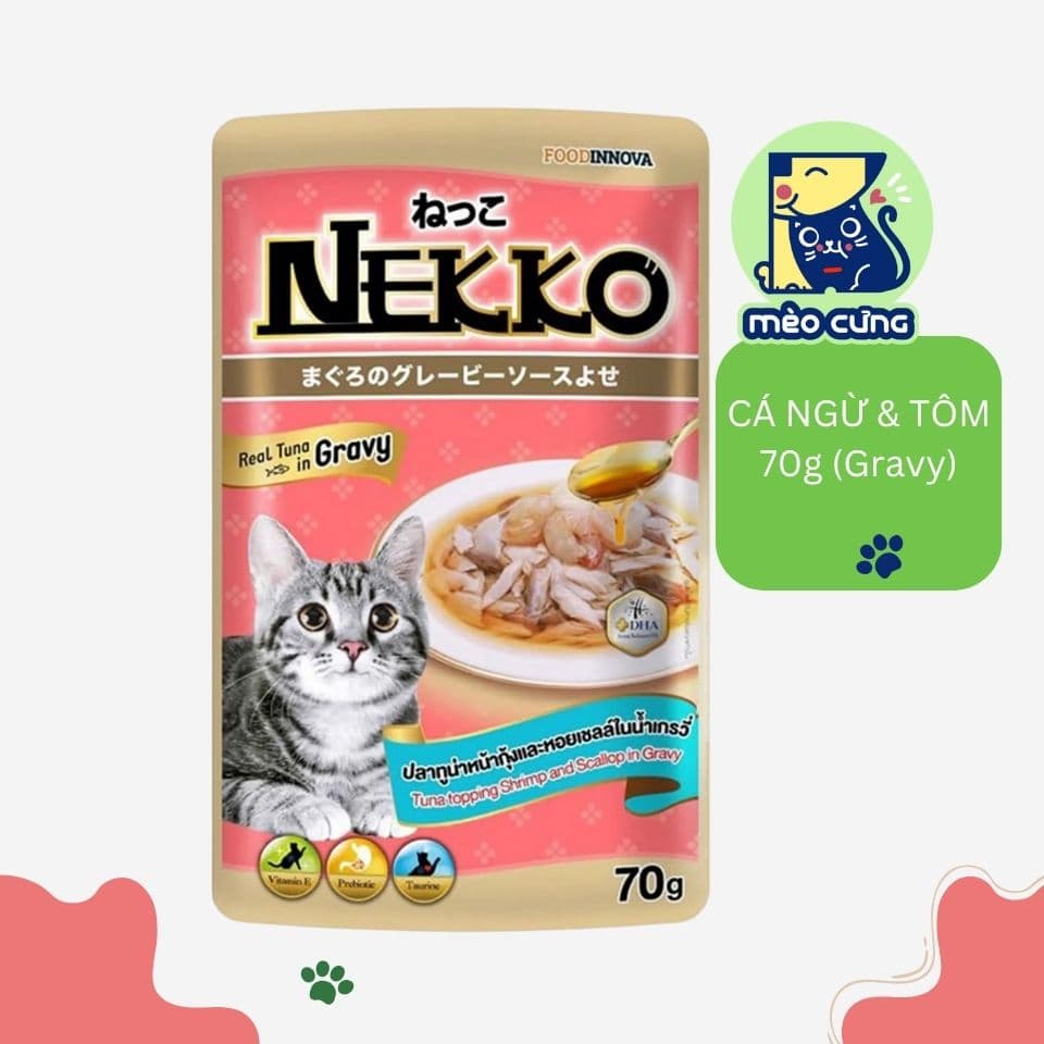 Cá Ngừ & Tôm (Gravy)