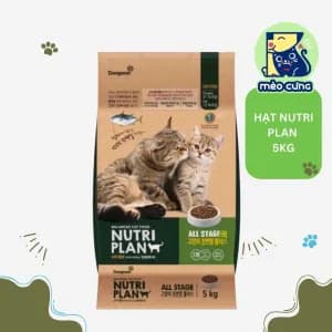 Hạt Nutri Plan 5kg - Thức ăn dinh dưỡng cao cấp cho mèo