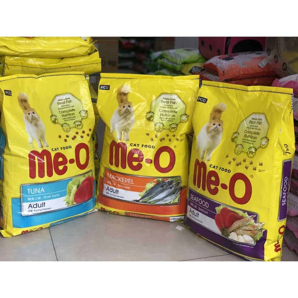 Hạt Me-o 7kg nguyên seal - đủ mùi vị cho mèo