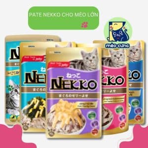Pate Nekko 70g – Pate Mèo Đủ Vị, Đủ Dinh Dưỡng Cho Mọi Boss