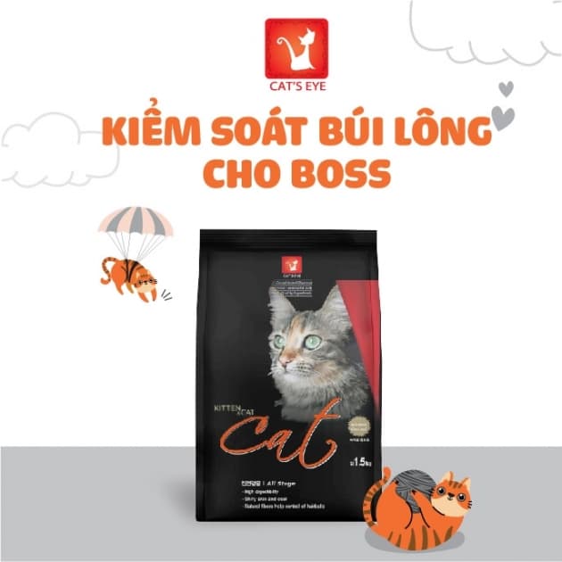 Thức ăn hạt Cats Eye cho mèo mọi lứa tuổi