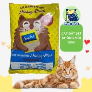 Cát Mèo Hoàng Đình - Sạch, Thơm, An Toàn Cho Mèo