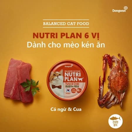 Cá ngừ + Cua (Cam)