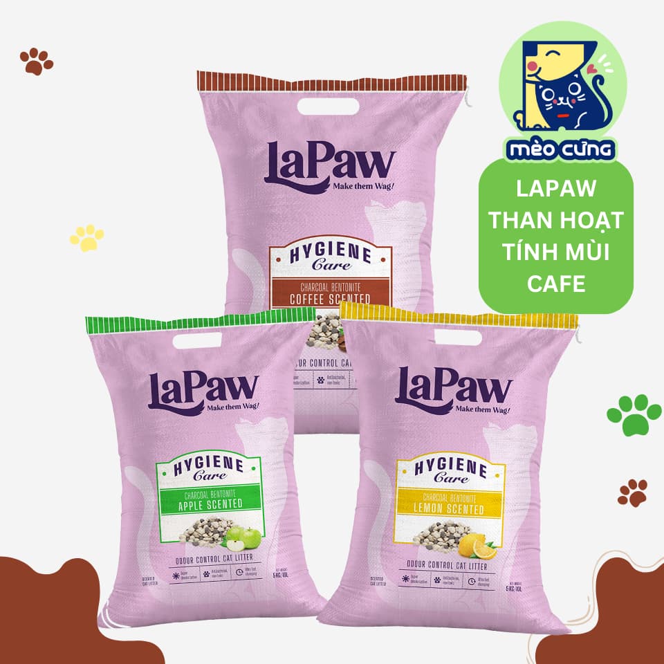 Cát Vệ Sinh Lapaw Than Hoạt Tính - Giá Tốt Cho mèo !