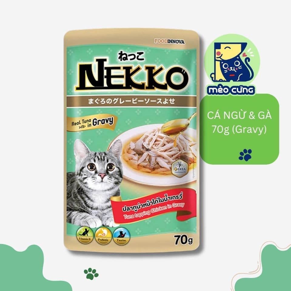 Cá Ngừ & Gà Gravy 